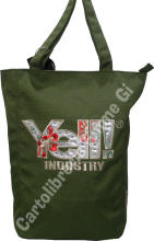 BORSA SHOPPER YELL 25484 VERDE