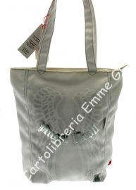 BORSA SHOPPER ANGEL DEVIL 40132 BIANCO