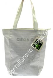 BORSA GECKO SHOPPER 30378 BIANCA