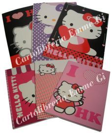 QUADERNO MAXI HELLO KITTY LOVE 32264 RIG. 4mm