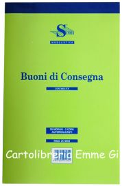 BUONI DI CONSEGNA 50 MODULI 2 COPIE AUTORIC. (cm 21,5x14,8) ZC0003