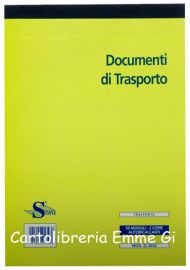 DOCUMENTO DI TRASPORTO (DDT) 50 MODULI 2 COPIE AUTORIC. (cm 21,5x14,8) ZL0052