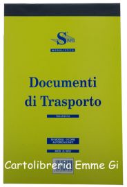 DOCUMENTO DI TRASPORTO (DDT) 50 MODULI 3 COPIE AUTORIC. (cm 21,5x14,8) ZL0053