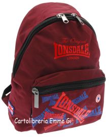 ZAINO AMERICANO LONSDALE LION 23210 ROSSO SCURO