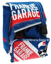 ZAINO FRANKIE GARAGE ESTENSIBILE 34906 AZZURRO/ROSSO/BIANCO