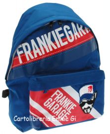 ZAINO AMERICANO FRANKIE GARAGE 34913 AZZURRO/ROSSO/BIANCO