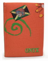 DIARIO ONYX 12310 TESSUTO ARANCIO