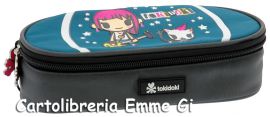 BAULETTO OVALE TOKIDOKI 89381 GRIGIO