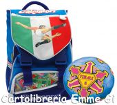 ZAINO CALCIATORI PANINI ESTENSIBILE 88669 - PALLONE AZZURRO