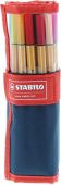 ROTOLO PENNE STABILO POINT 88 25 COLORI 36069